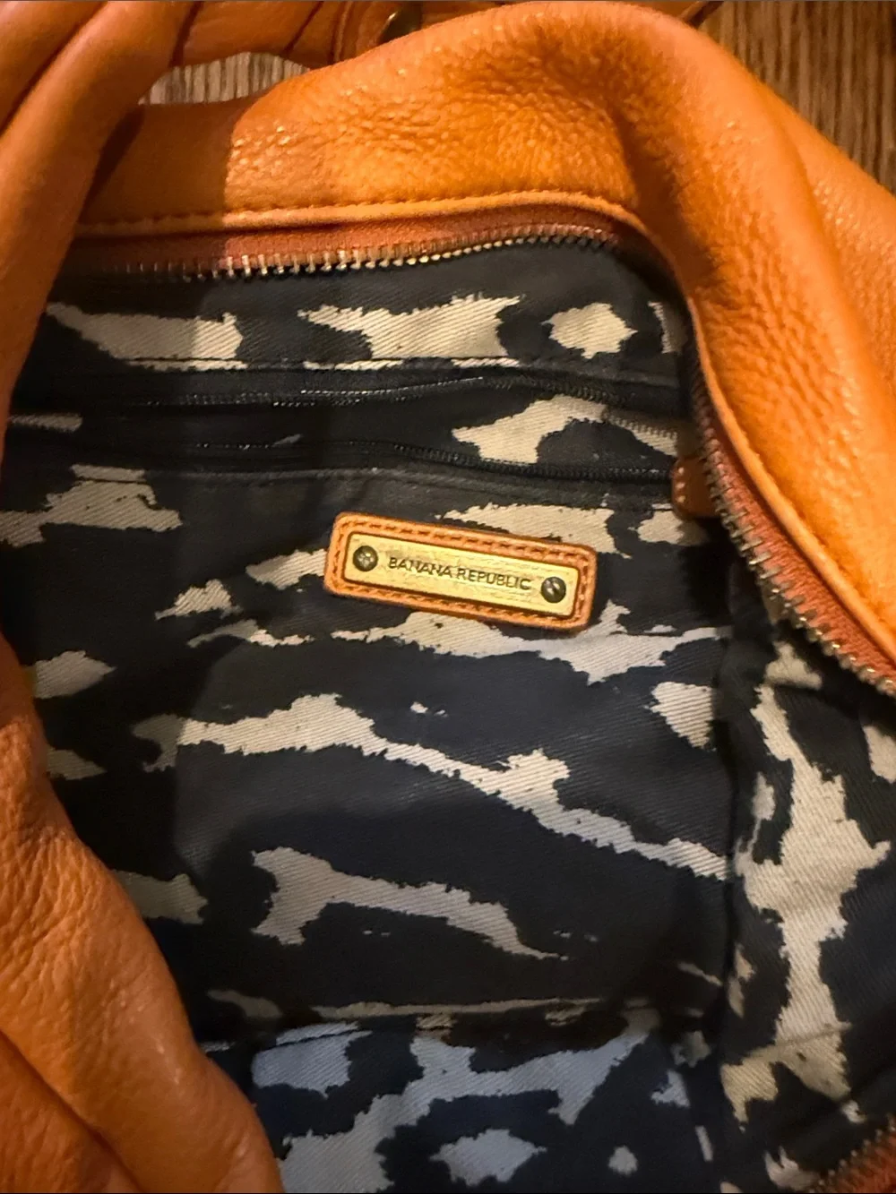 Banana Republic soft leather